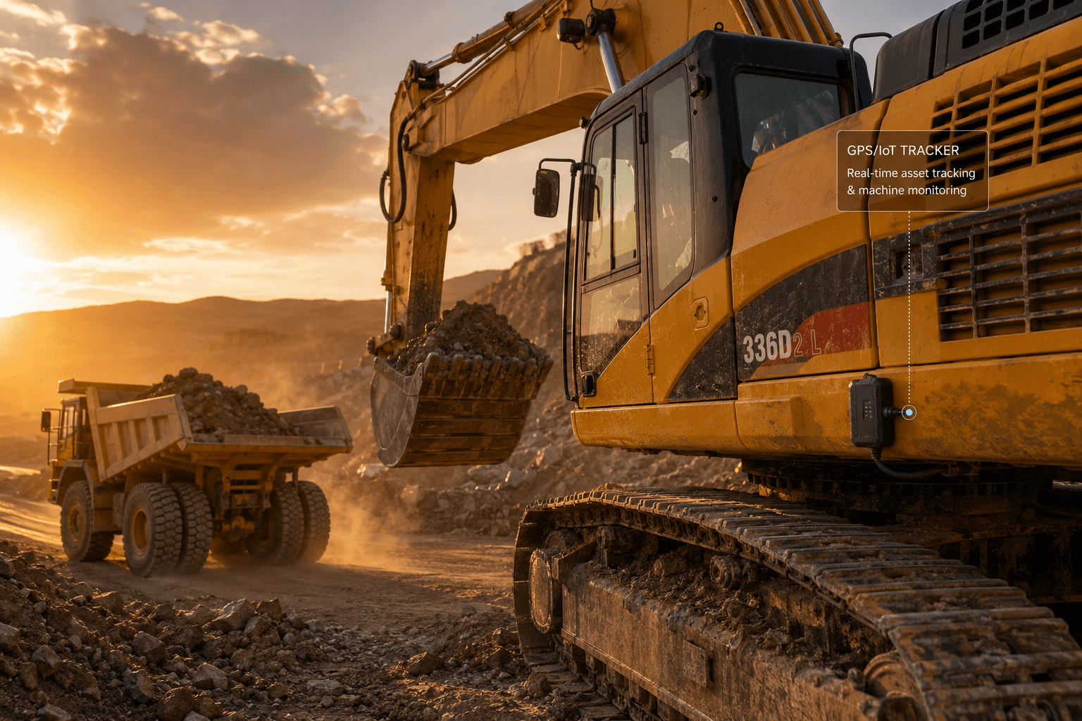 Construction and mining site asset tracking across Africa